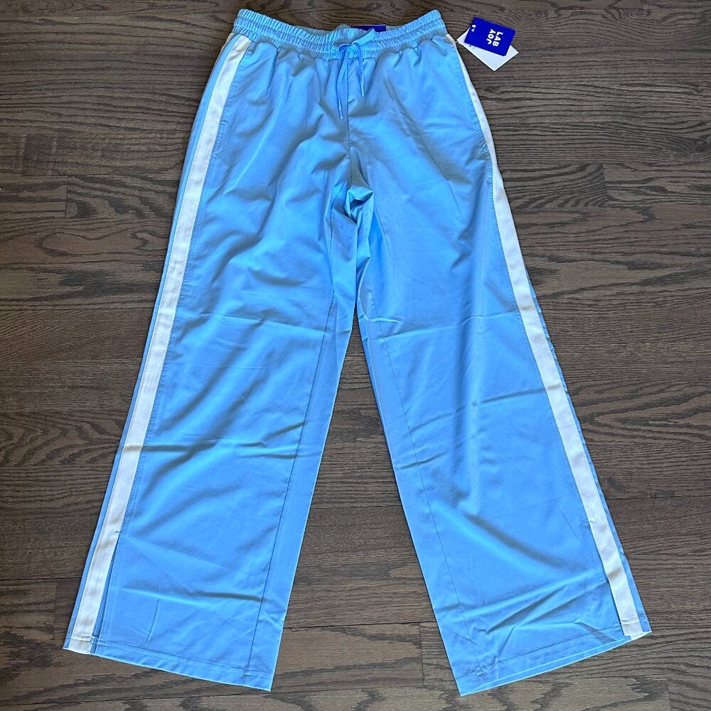 NWT JoyLab Blue Stripe Track Pants